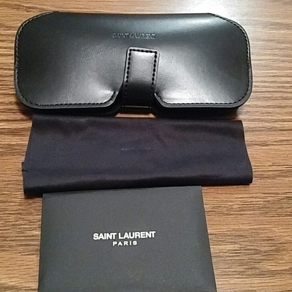 saint laurent sunglass case